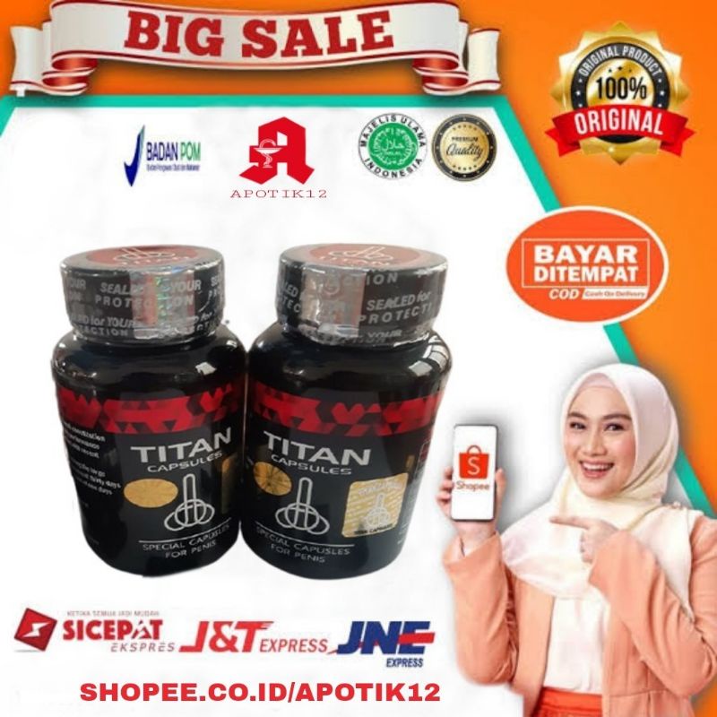 TITAN CAPSULE ASLI IMPORT HERBAL