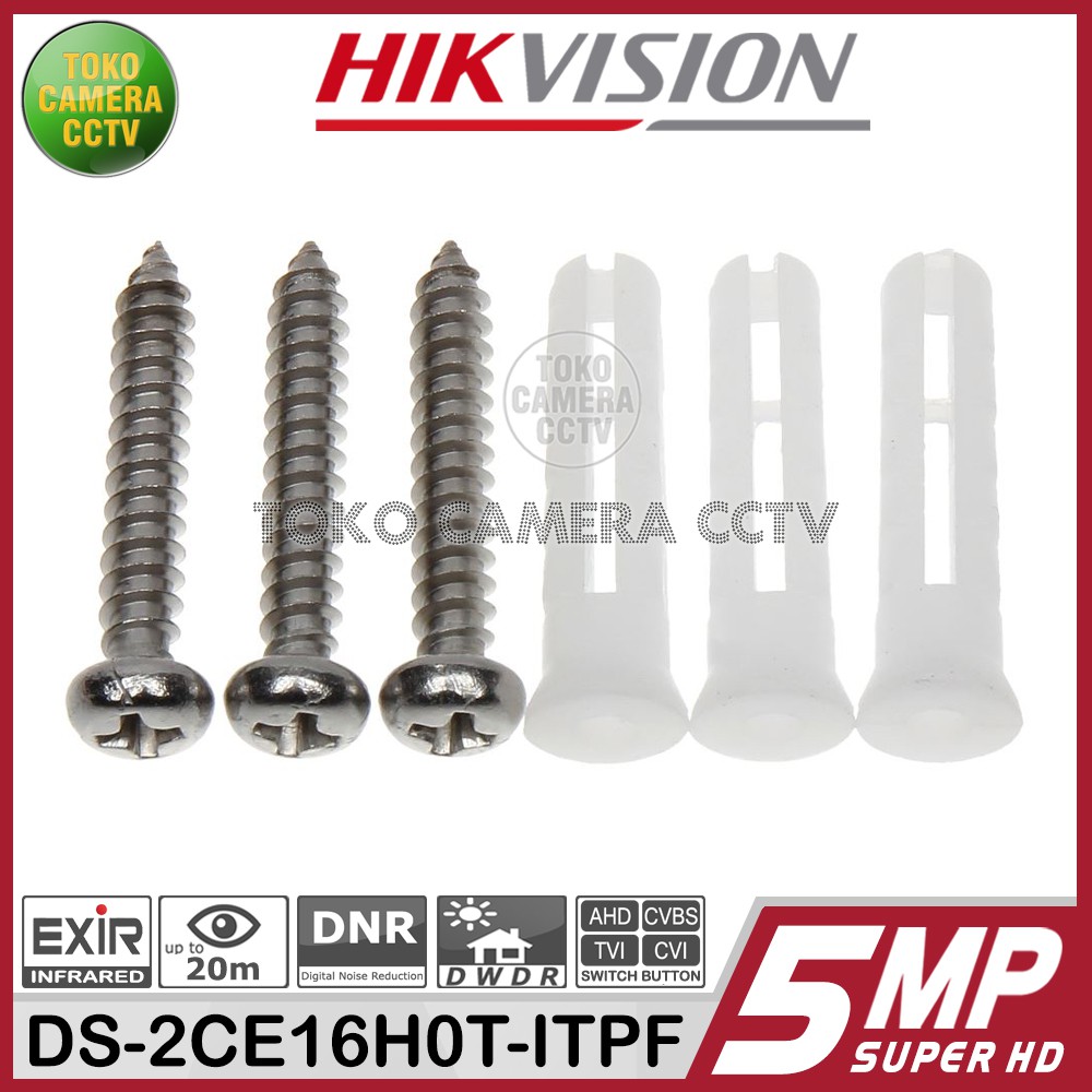 KAMERA CCTV OUTDOOR 5MP HIKVISION DS-2CE16H0T-ITPF