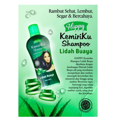 Happy Kemiriku Shampoo 100 ml/Shampoo/Perawatan Rambut