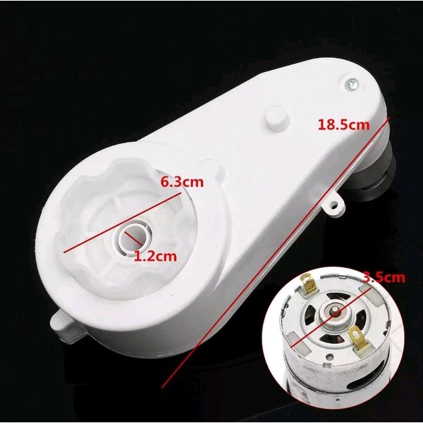 PARTAI GEARBOX 12V DINAMO 12 VOLT PART 12 V MOBIL MOBILAN RECEIVER REMOTE CONTROL RC MODUL GER