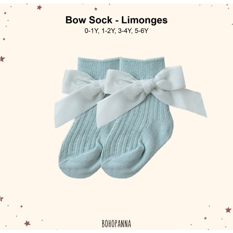 Bow Sock BohoPanna B19