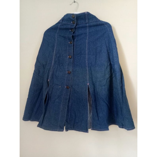 Rok Jeans Vintage Jadul Belah Kancing Preloved Bekas Second