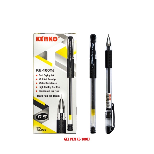  Pulpen  Gel KENKO  KE 100 TJ Shopee Indonesia