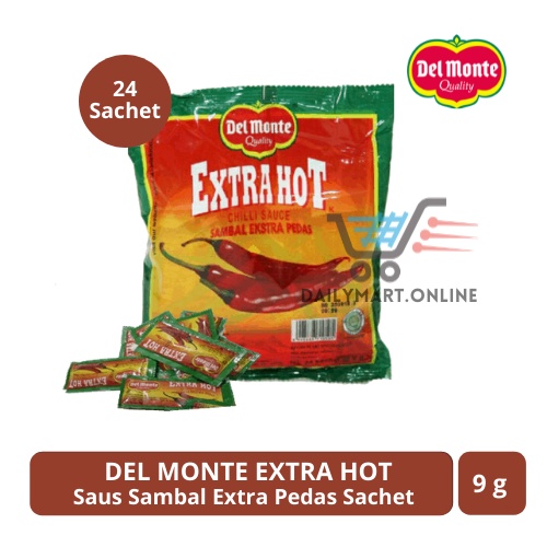 Saus Sambal Del Monte Sachet Per Pack Isi 24 Sachet