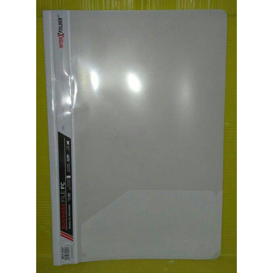 

Termurah Inter X Folder Business File F4 - Putih (Pak 12 Pcs) Offic