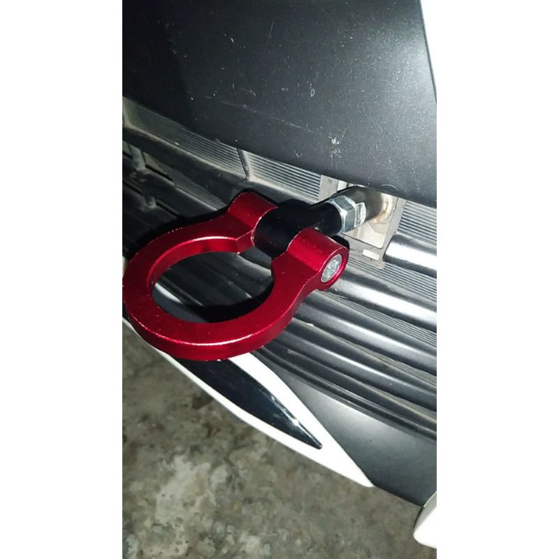 towing hook depan BUMPER DEREK MOBIL TOYOTA agya /ayla /calya / Sigra / wigo hitam merah silver BIRU GOLD ungu