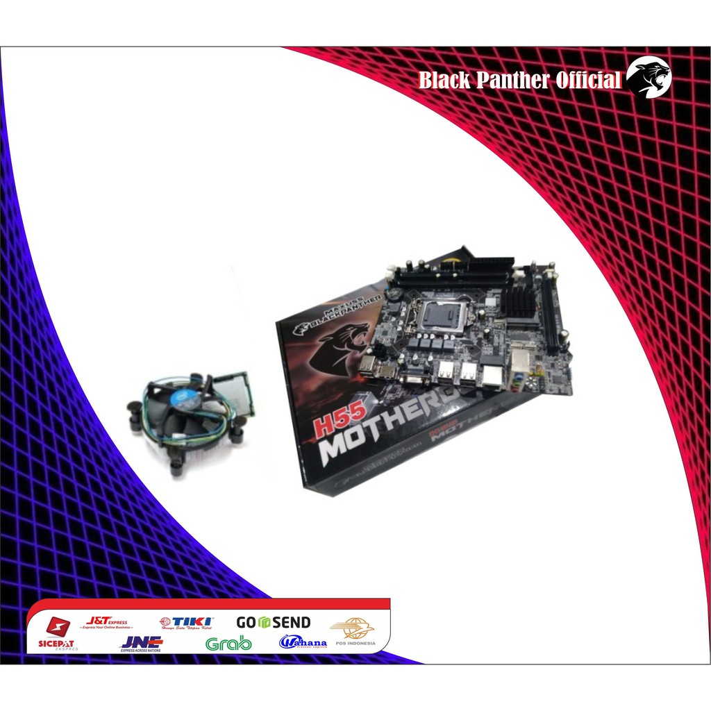 PAKET MOBO H55 & Intel Core i3 530