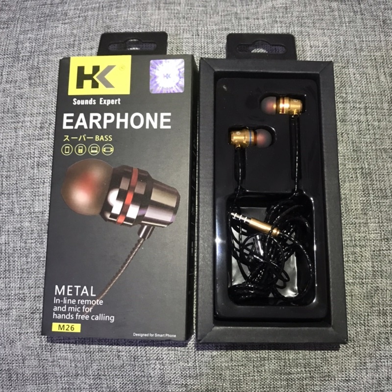 Headset GAMING HK M26 METAL EXTREME BASS Headphone