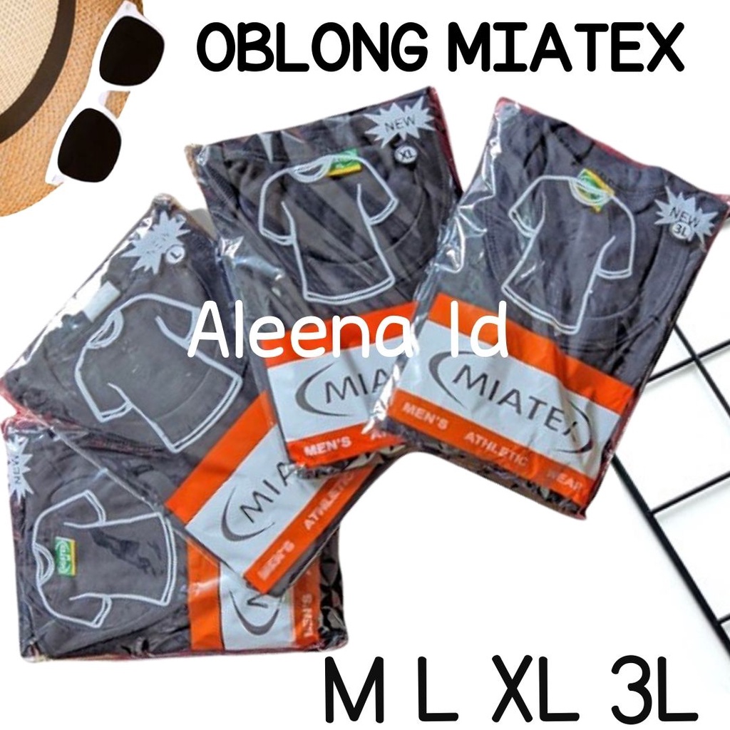 ALEENA ID - kaos oblong pria / kaos dalam pria premium miatex