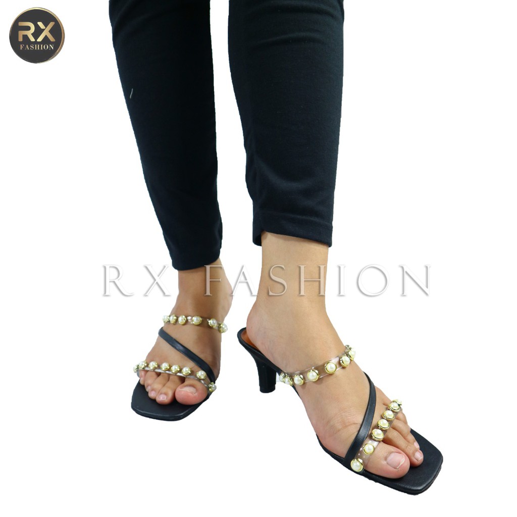 RX FASHION - SENDAL ARIANA HEELS IMPORT - FASHION SENDAL HAK WANITA ***GOOD QUALITY***