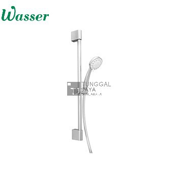 Shower Tiang Set WASSER SHS-638 / Shower Mandi / Hand Shower / Shower Tiang / Shower Set