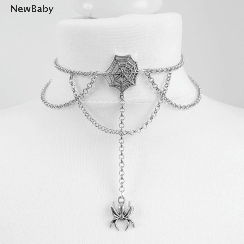 Kalung Choker Bahan Velvet Warna Hitam Gaya Gothic Untuk Wanita