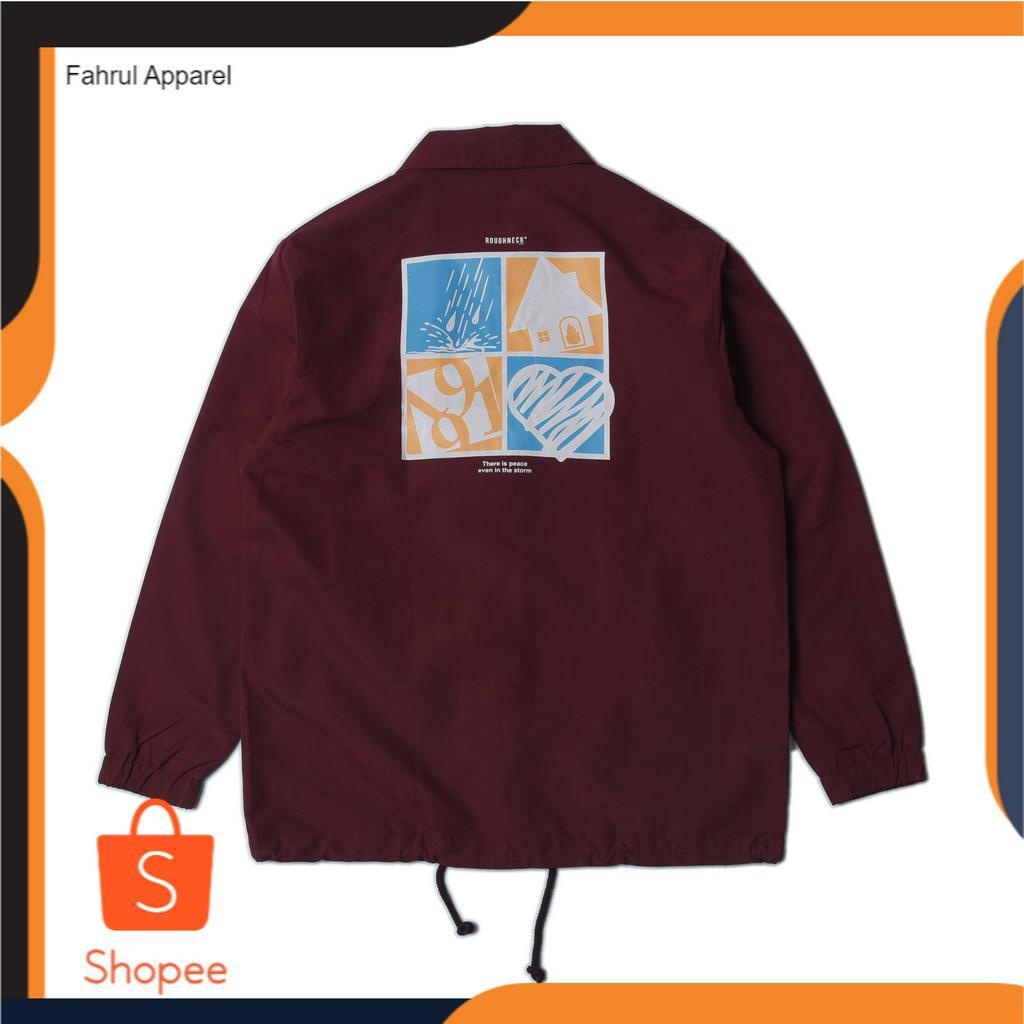 Roughneck CJ114 Maroon Storm Coach Jacket