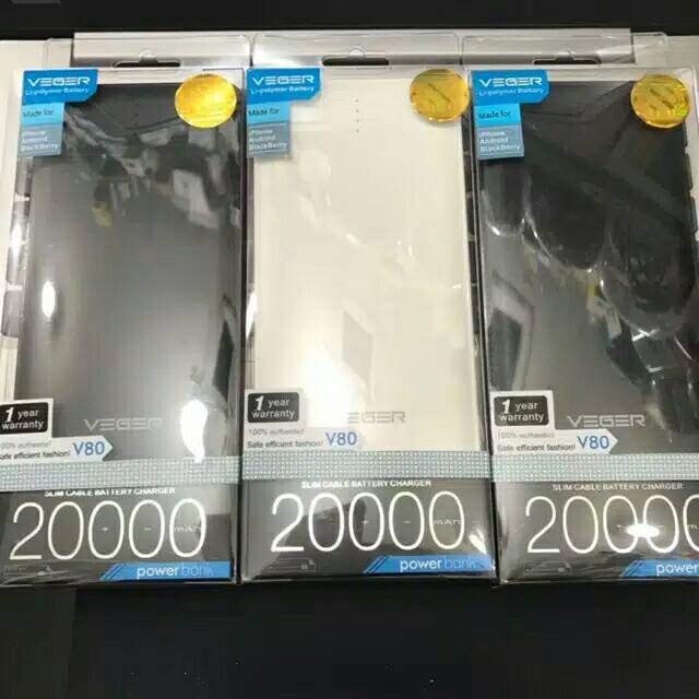 Power bank Veger 20000 mah