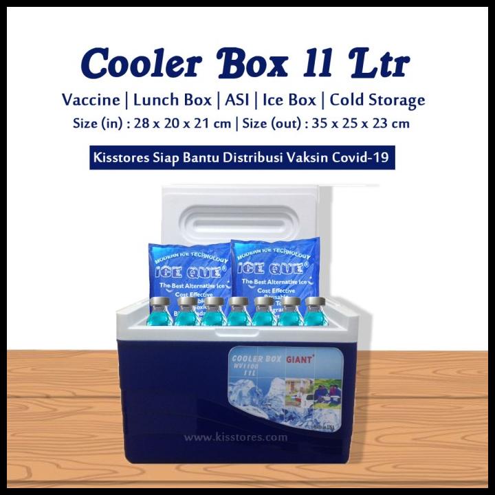 Vaccine Carrier Box / Cooler Box Vaksin / Box Pendingin 11 Liter