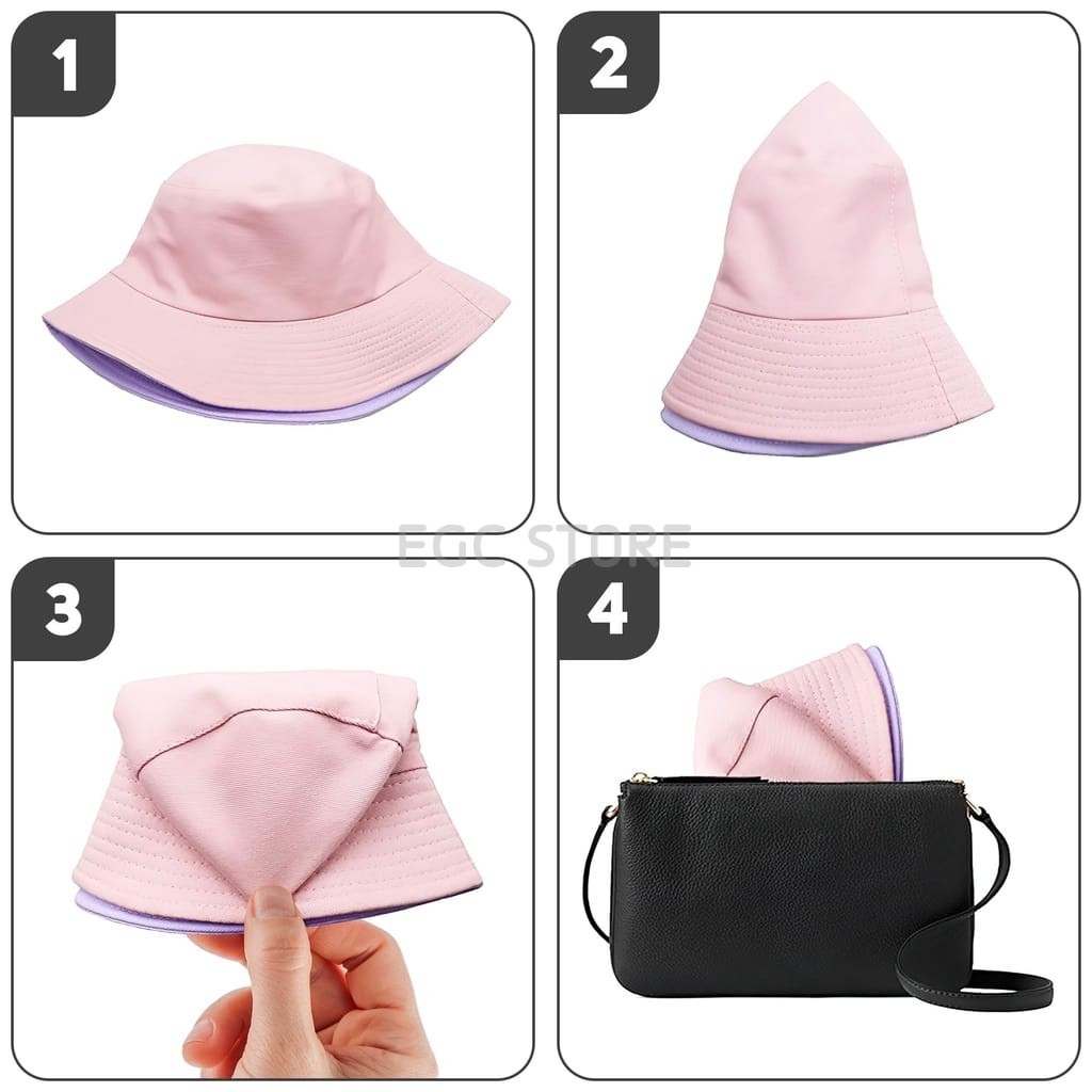 TOPI DREW SMILE / TOPI BUCKET UNISEX DREW PREMIUM - 9-753