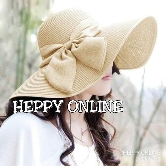 Topi Peshion Wanita / Lebar Lipat Praktis (Import) Limited