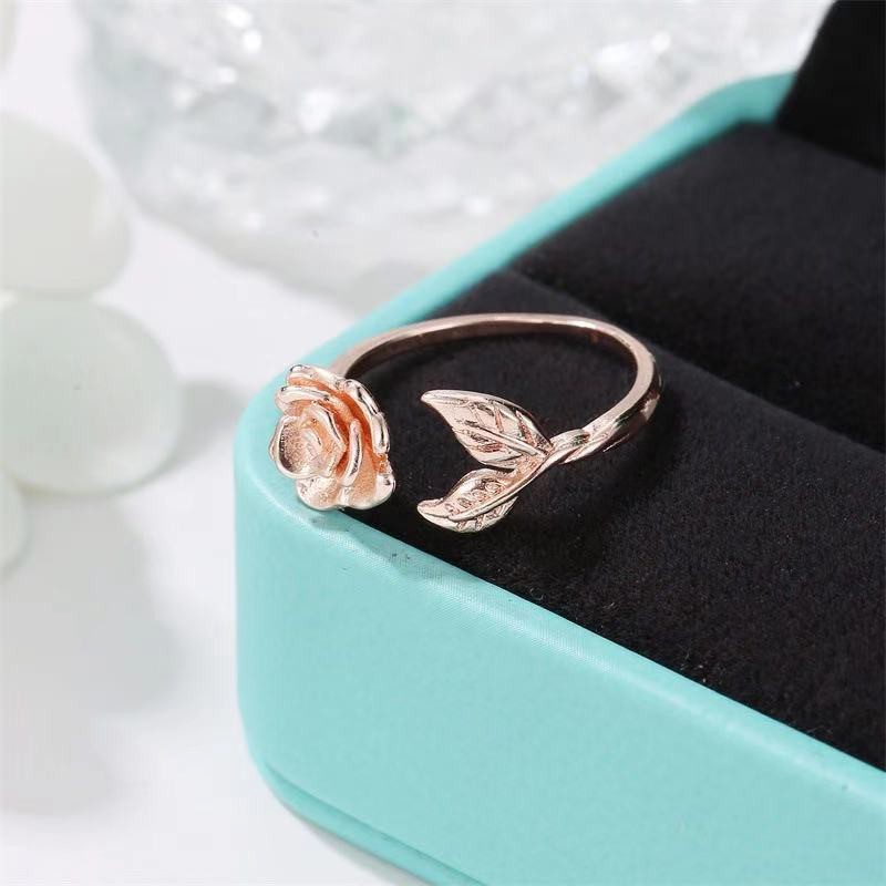 [COD] Cincin Wanita Motif Bunga Korean Aksesoris Fashion Import