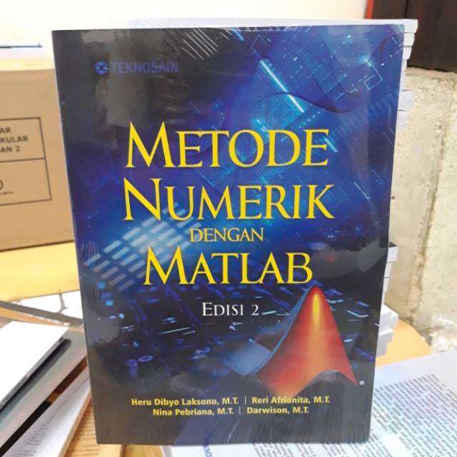 Jual METODE NUMERIK DENGAN MATLAB EDISI 2 - HERU | Shopee Indonesia