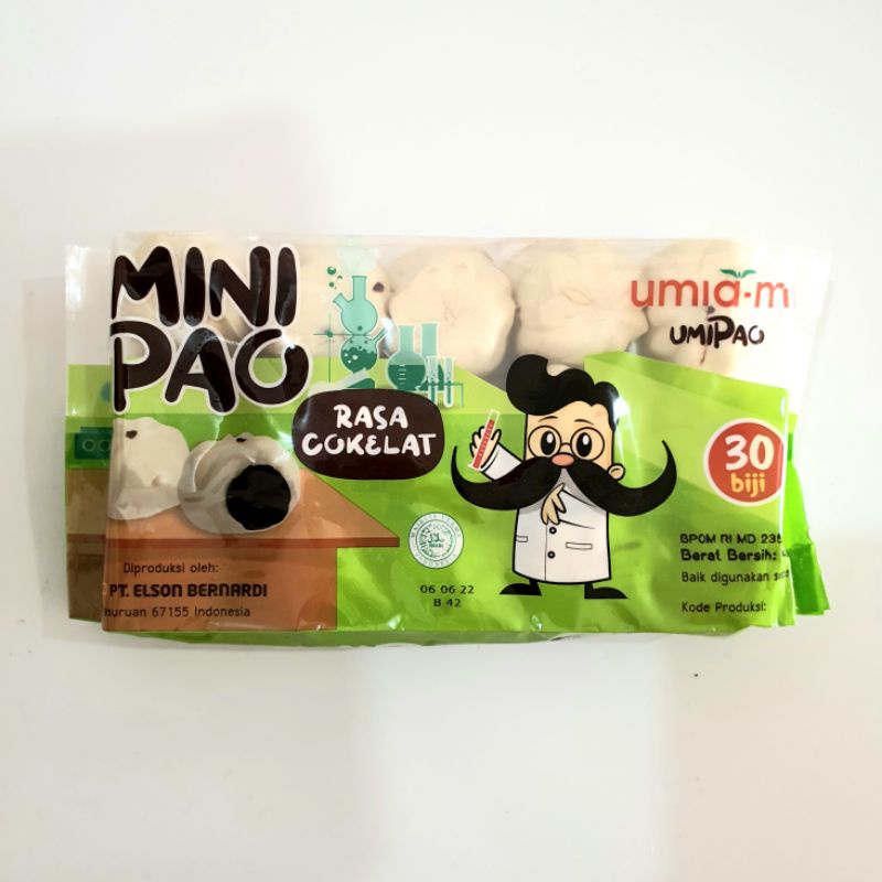 Umiami Mini Pao isi Coklat 480g 30 pcs