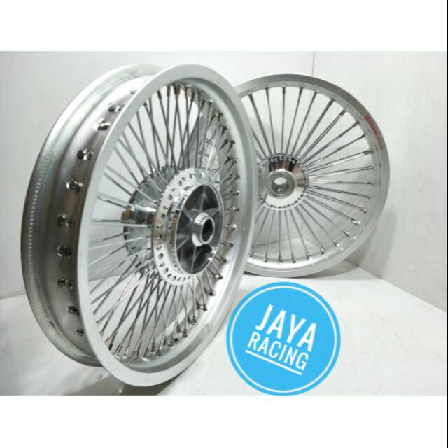 Velg jari jari seribu paket lengkap velg ring 17 lebar 250 215 Cb 150 R - Cbr 150 R plus stel velg