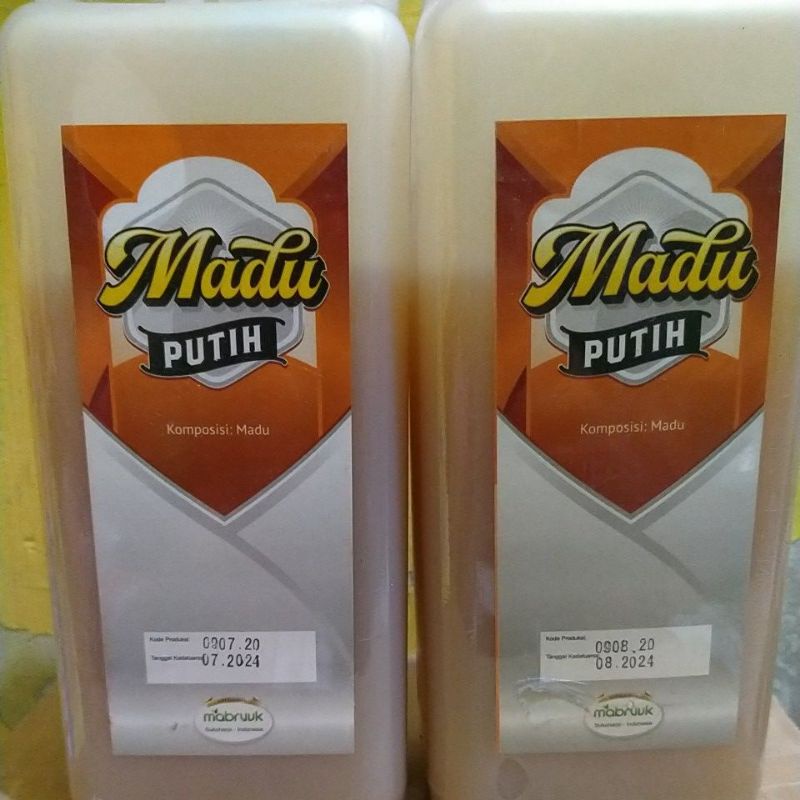 

madu putih mabruuk 1kg