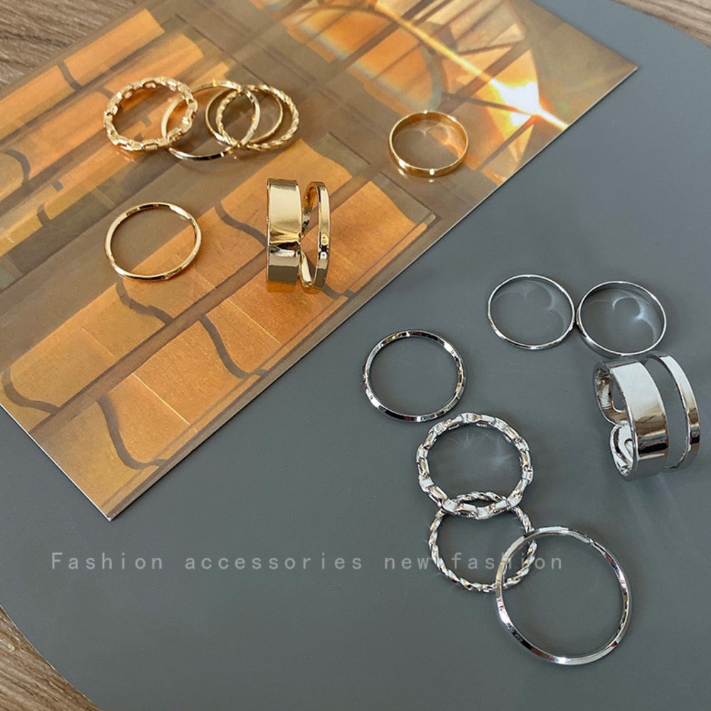 Set Cincin Gaya Korea Untuk Aksesoris