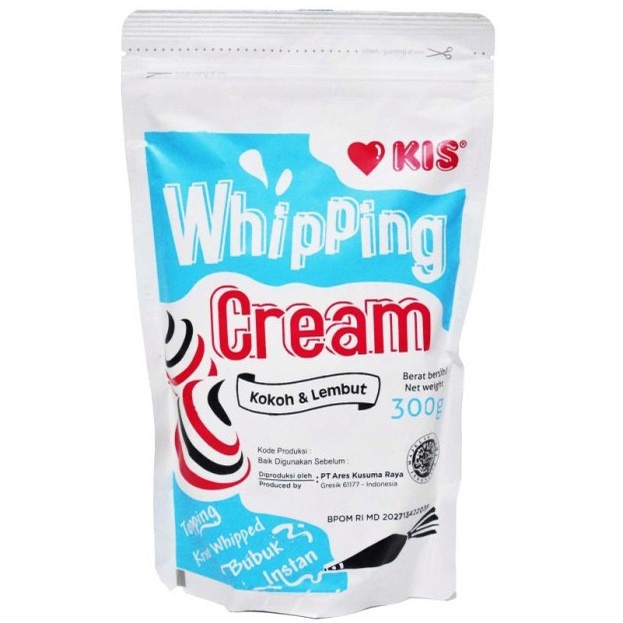 

KIS Whipping Cream 300gr Krim Whipped Bubuk Instant