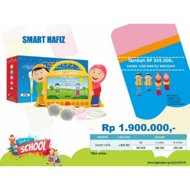 Promo Paket Smart Hafiz