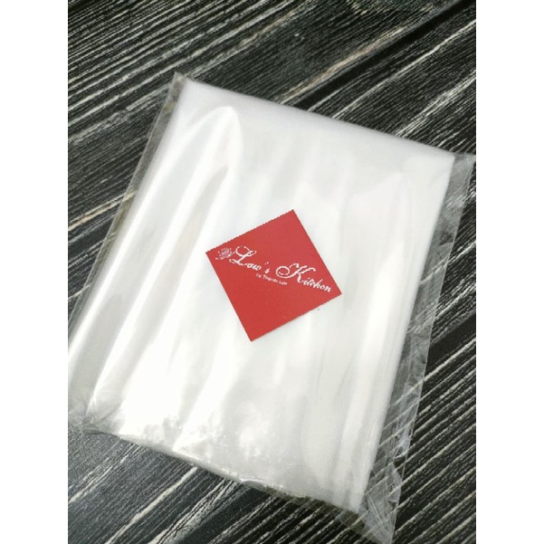 

plastik rollcake isi 10 lembar anti panas, 10 lembar bening
