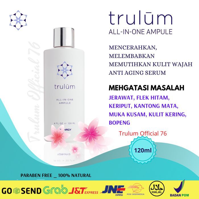 CREAM FLEK HITAM | SKINCARE FLEK HITAM | SERUM WAJAH PRIA BY TRULUM - Trulum 120 ml
