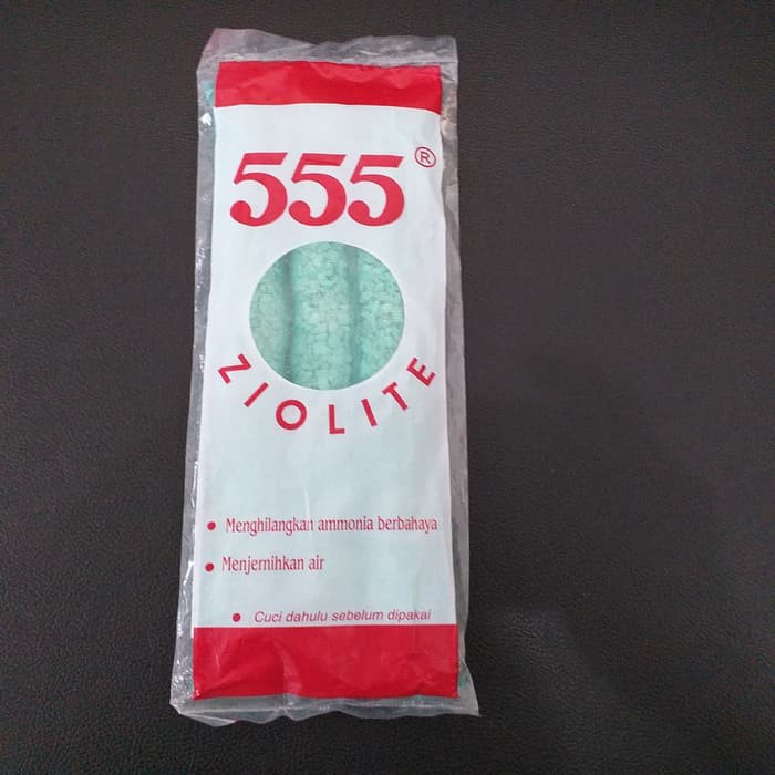 Ziolite Zeolite 260gr 555+Media Filter Air Aquarium Penjernih Torn