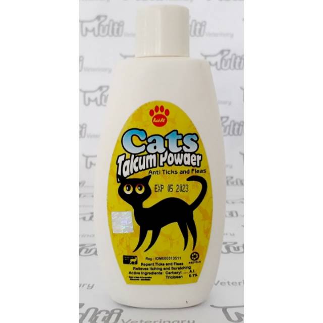 Bedak kucing Tick &amp; Flea anti kutu Raid All Talkum powder