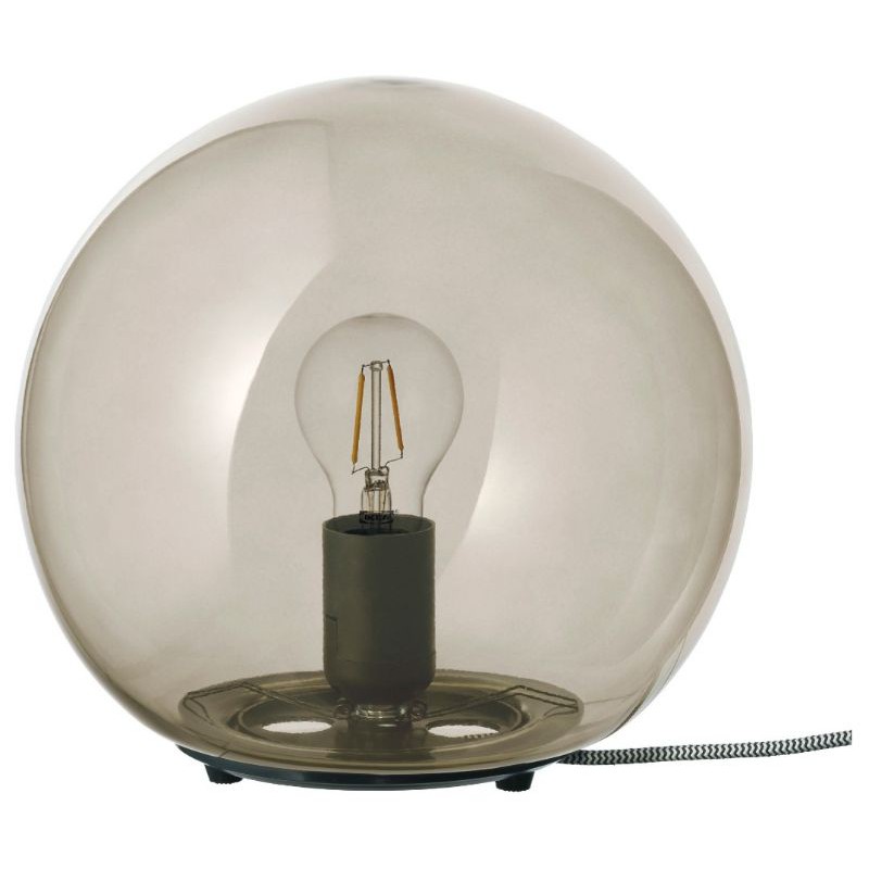 IKEA - FADO Lampu meja, abu-abu/ table lamp/lampu kamar/lampu nakas/lampu tidur