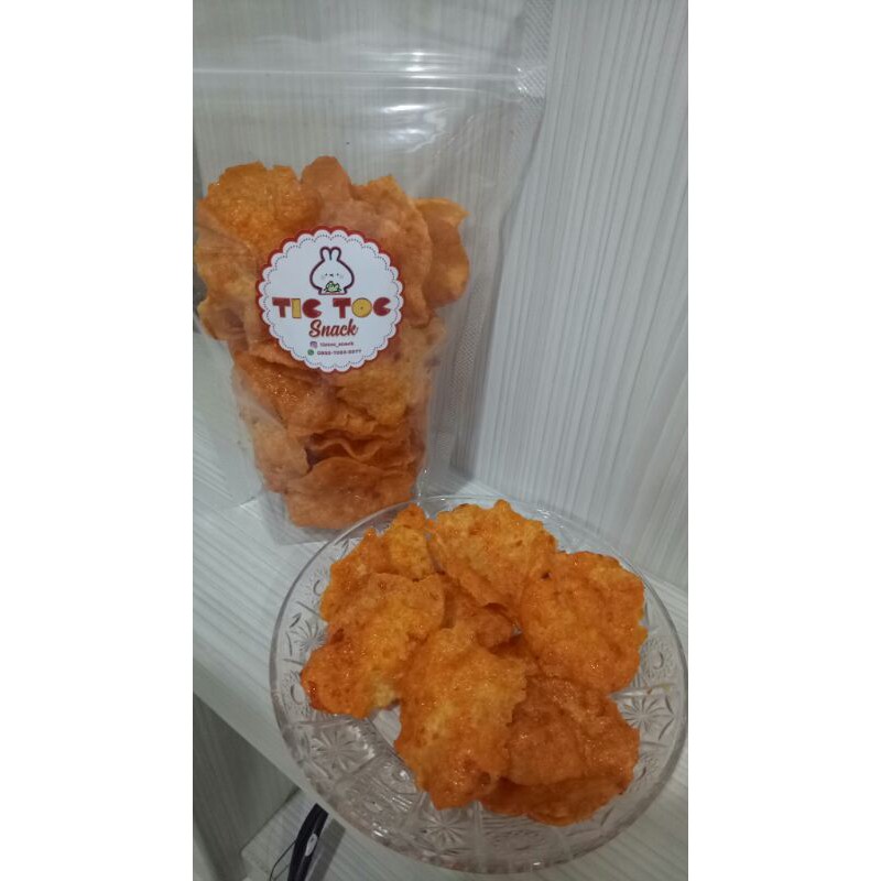 

Tic Toc Snack - Emping Pedas Homemade