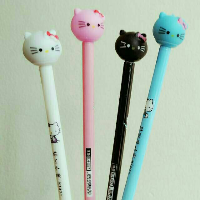 

Pulpen Hello kitty Kepala stempel