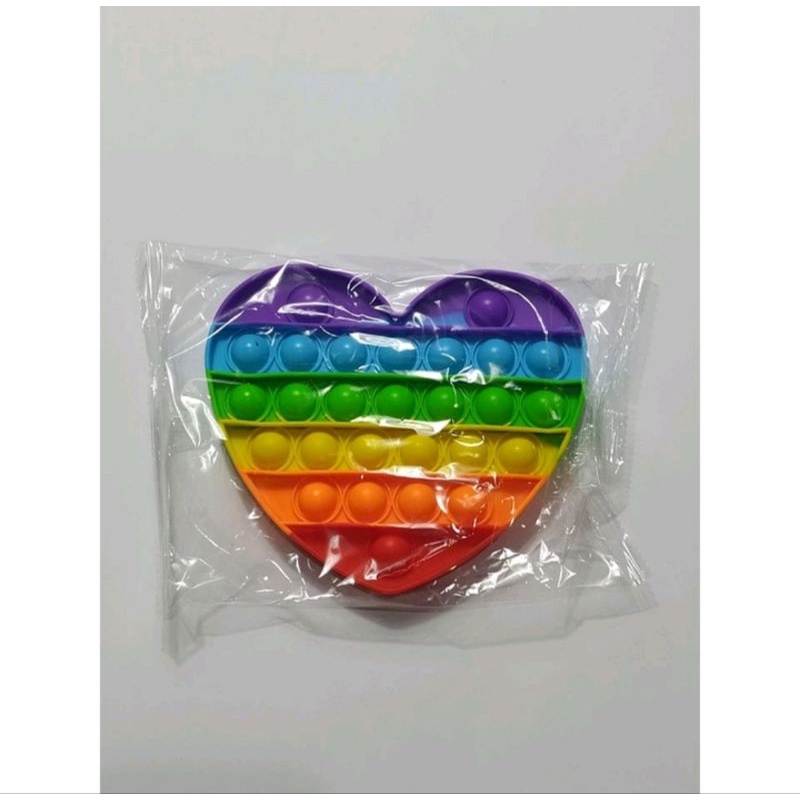 pop IT rainbow jumbo murah banget/12cm pop IT pelangi-3
