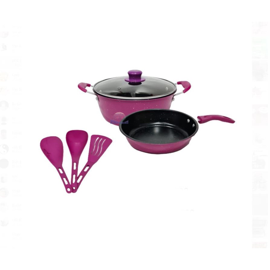 PANCI DAN FRY PAN SET COOKWARE KADO NIKAH