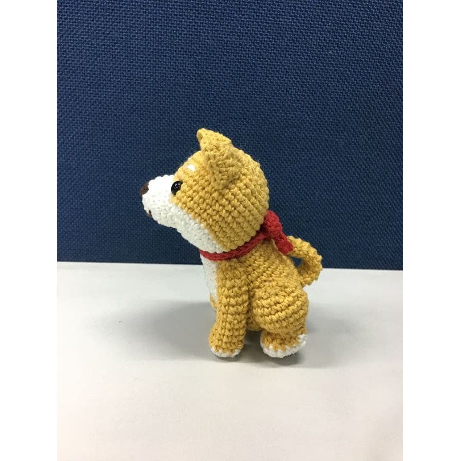 Stok Ready Shiba Inu Amigurumi Boneka Anjing Doggy Shopee Indonesia