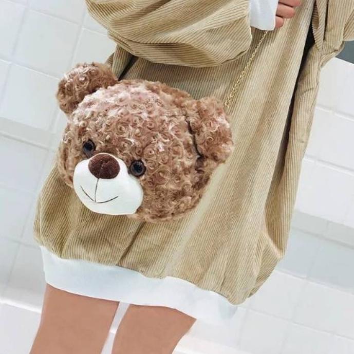 Tas Selempang Wanita Boneka Teddy Bear