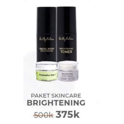 PAKET SKINCARE BRIGHTENING BENING'S CLINIC