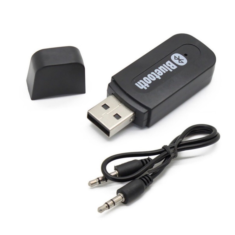 PA USB Bluetooth Audio Receiver CK02 USB wireless speaker musik HP 3.5mm reciever adapter kabel perangkat aux