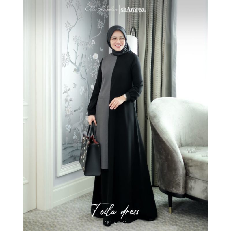 Foila dress by SharArea x olla ramlan (ready agustus akhir)