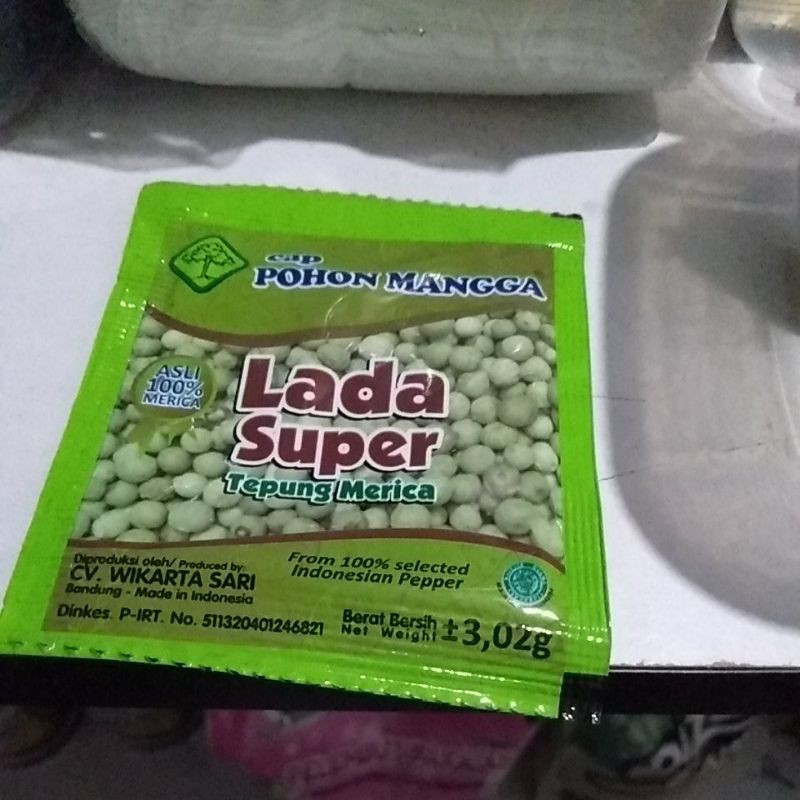 

tepung lada super cap pohon mangga