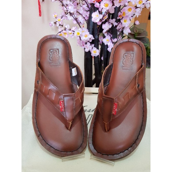 SANDAL LEVIS 501 ( asli kulit )