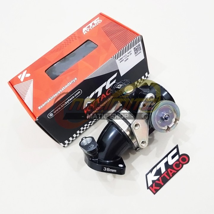 Throttle Body Pipa Gas Hawa Udara KTC Kytaco Racing 38mm Yamaha XMAX