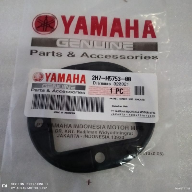 KARET SEAL PELAMPUNG TANGKI BENSIN RX KING ORI YGP RXKING RX-KING SIL GASKET PLAMPUNG TENGKI FUEL INDIKATOR