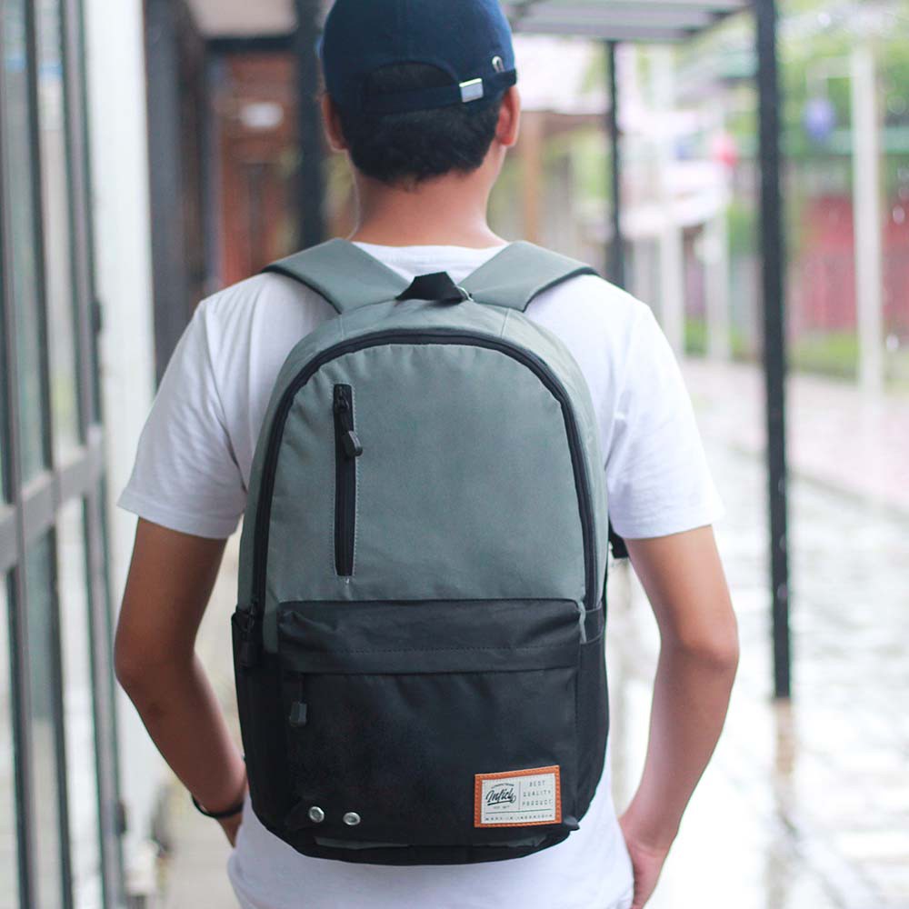 Inficlo Tas Punggung Tas Ransel Laptop Tas Laptop Pria Tas keren