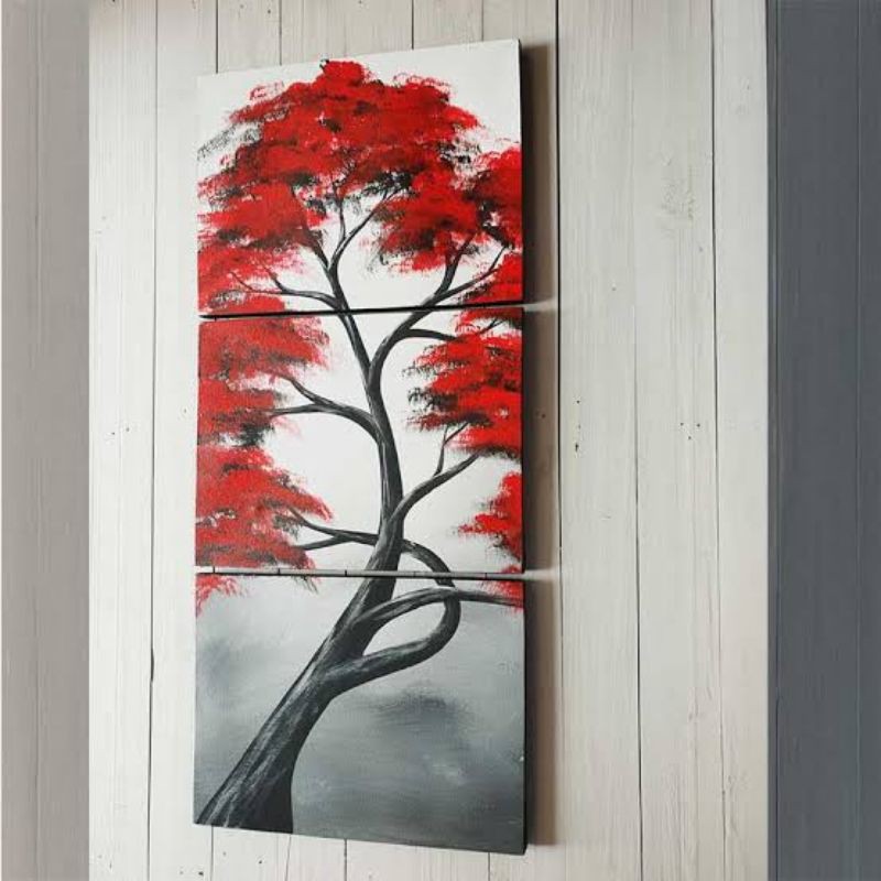 

Kanvas Lukis 20x50cm