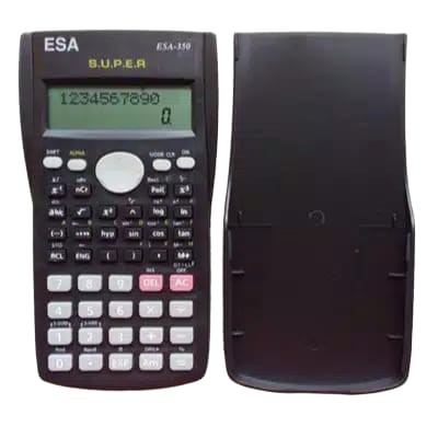 

Kalkulator Sekolah / Scientifik / Fisika / Kimia / Matematika Esa Fx 350 ms